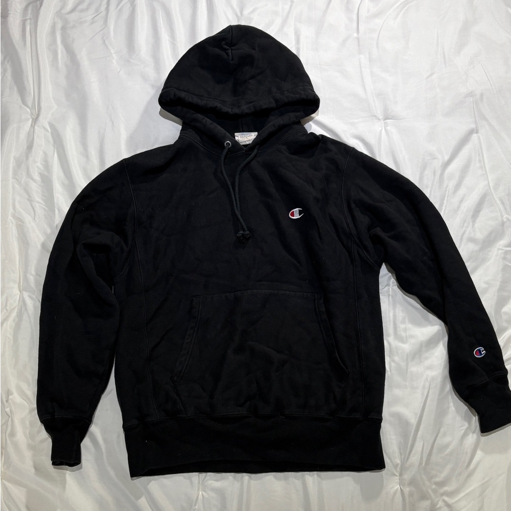 Champion Black Hoodie for Men